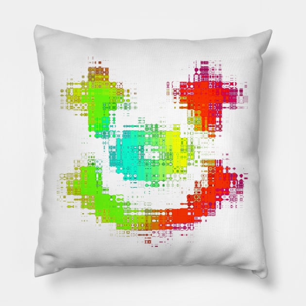 halloween clown Pillow by Atroce