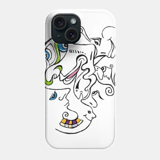 doodleflow1 Phone Case