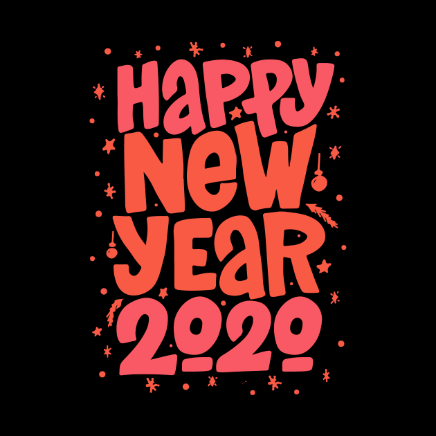 Happy new year 2020 shirt- best t shirt gift for new year by Sezoman