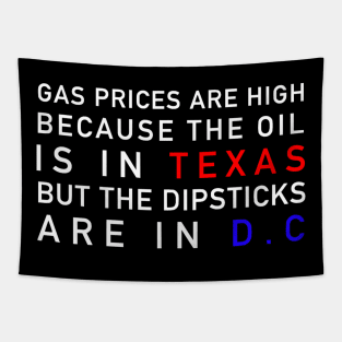 High Gas Prices Tapestry