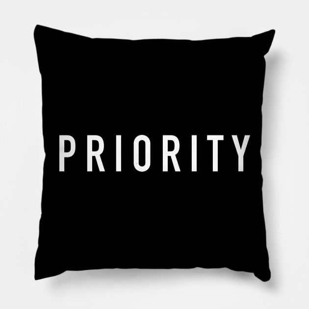 Priority Pillow by sunima