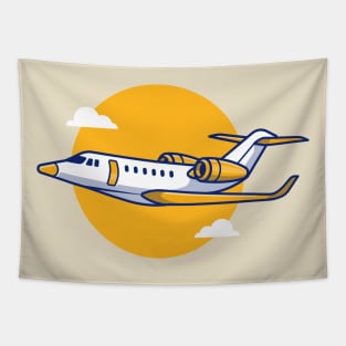 Passenger Plane Tapestry