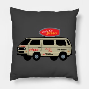 Surfer Pizza Van Pillow