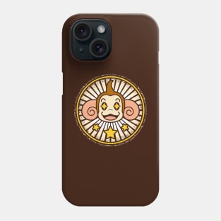 Monkey Banana Emblem Phone Case