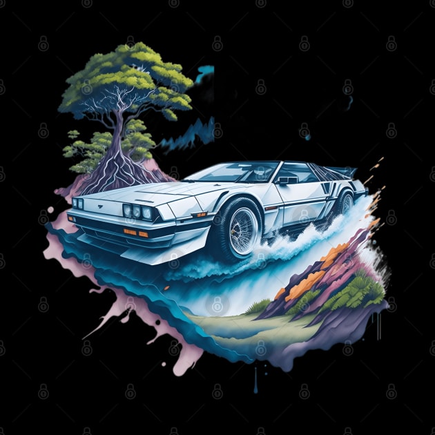 Summer Art DMC DeLorean by Shop Goods