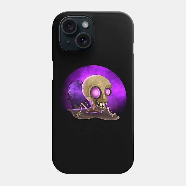 Undead Skeleton Phone Case by Svh_illustrations