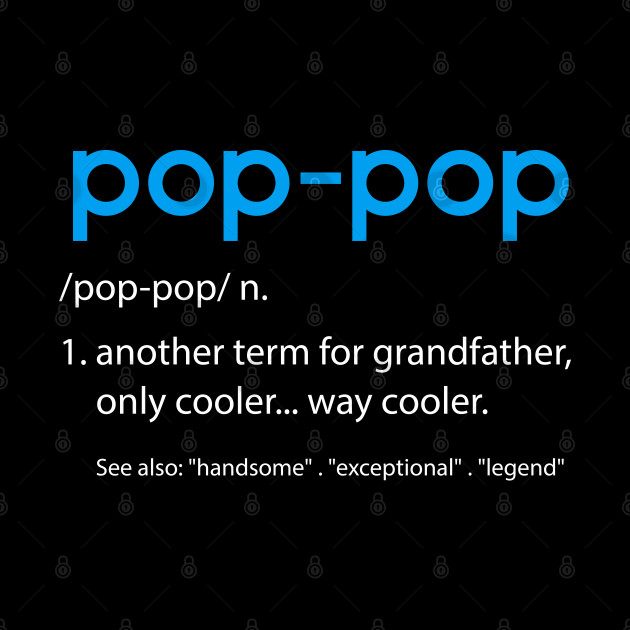 Pop Pop Definition Gift Idea - Pop Pop - Phone Case