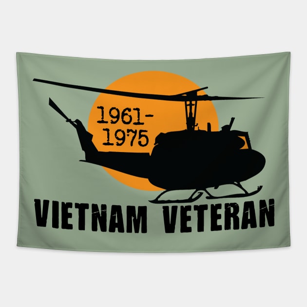 Vietnam Veteran Tapestry by Illustratorator