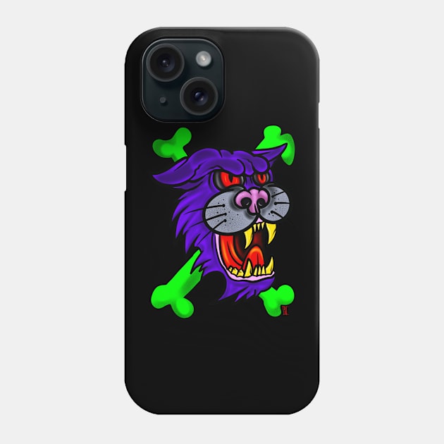 Angry panther Phone Case by Chillateez 