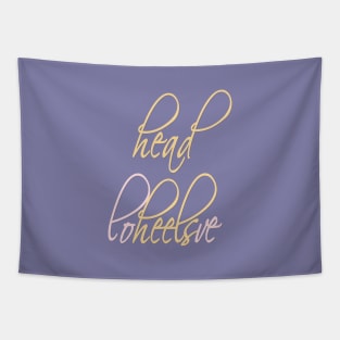 Head over Heels in Love Tapestry