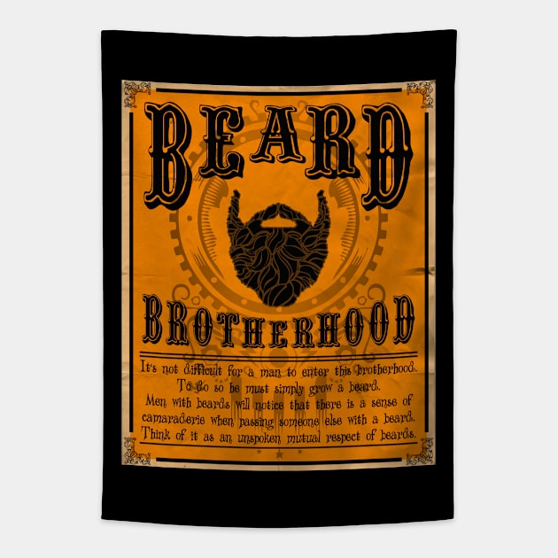 Beard Brotherhood Tapestry by Beard