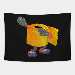 Golden toilet paper DAB Dance Tapestry