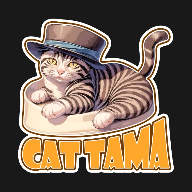 Cat Tama,Tama Super Station Master by LycheeDesign