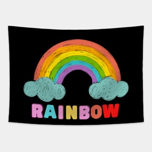 Rainbow in the sky. Tapestry