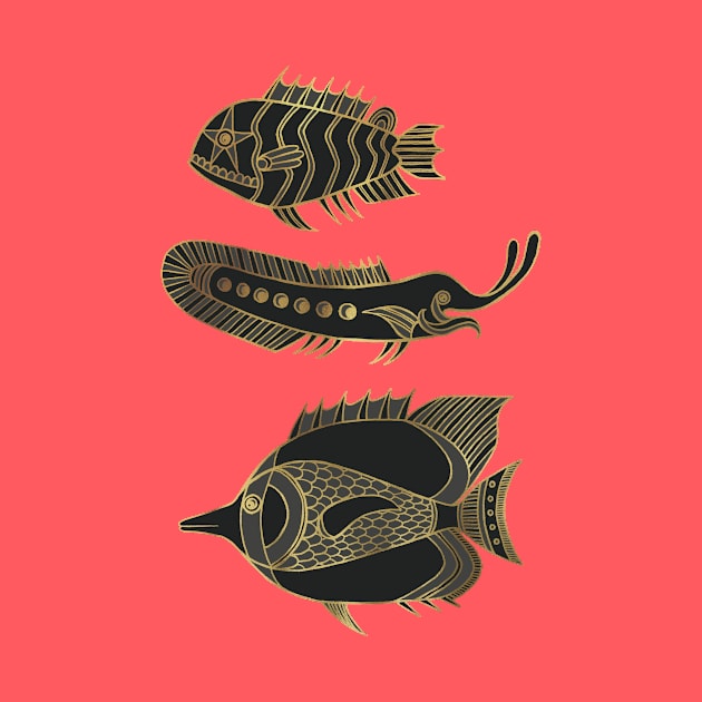 Fantastical Fish by Olooriel