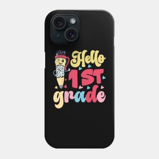 1nd Grade Second Happy First Day of school Phone Case