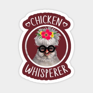 Chicken Whisperer, Chicken Whisper, Chicken Girlfriend, Chicken Wife, Chicken Lady, Adult Chicken, Crazy Chicken Sassy Chicken, Hen Chicken, Women's Chicken, Cute Chicken Magnet