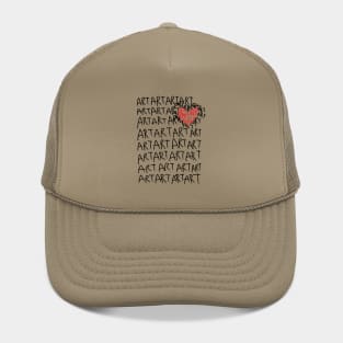 HEART ART Hat