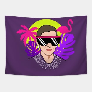 RBG 80s Portrait Tapestry