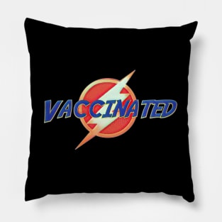 Vaccinated Hero (Day) Pillow