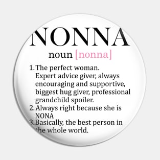 Nonna Definition Pin