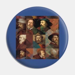 Rembrandt Paintings Mashup Pin