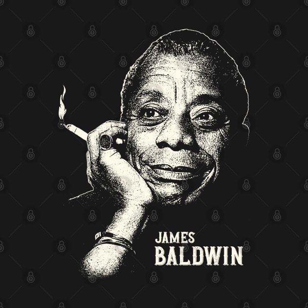 James Baldwin by Yopi