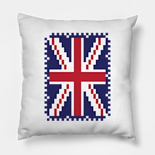 Union Jack - Pixel Art Pillow