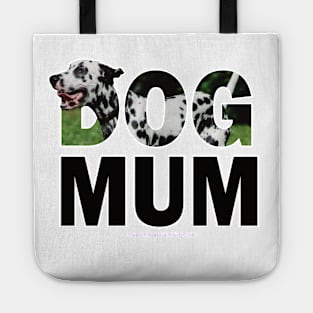 Dog Mum - Dalmatian oil painting word art Tote