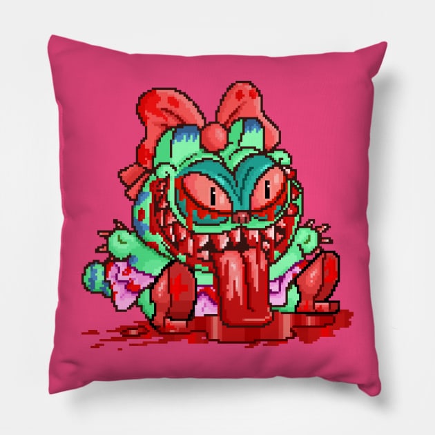 On wednesdays, we wear red! Pillow by Gorecats