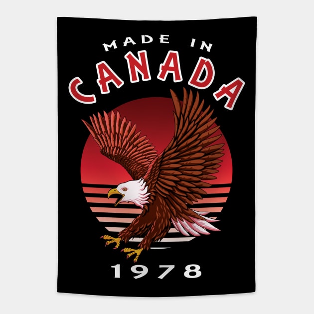 Flying Eagle - Made In Canada 1978 Tapestry by TMBTM