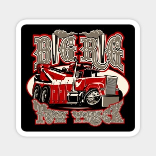 Cartoon tow truck Magnet