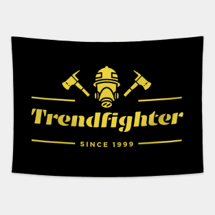 The Trend Fighter (Yellow) Tapestry