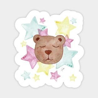 Bear with Stars Magnet