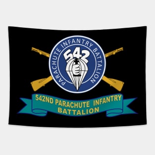 542nd Parachute Infantry Battalion w Br - Ribbon X 300 Tapestry