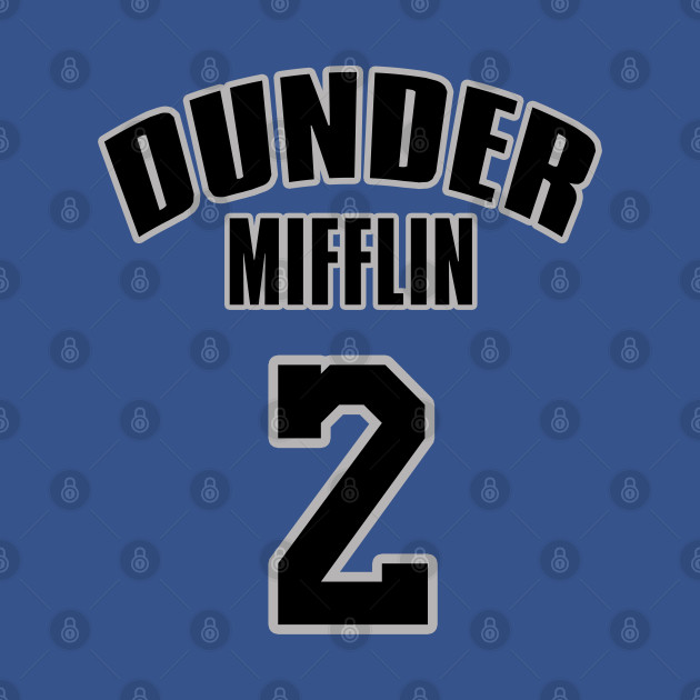 Dwight Schrute Jersey 2 (Black/Gray) by ParaholiX