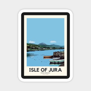 Jura Travel Poster Magnet