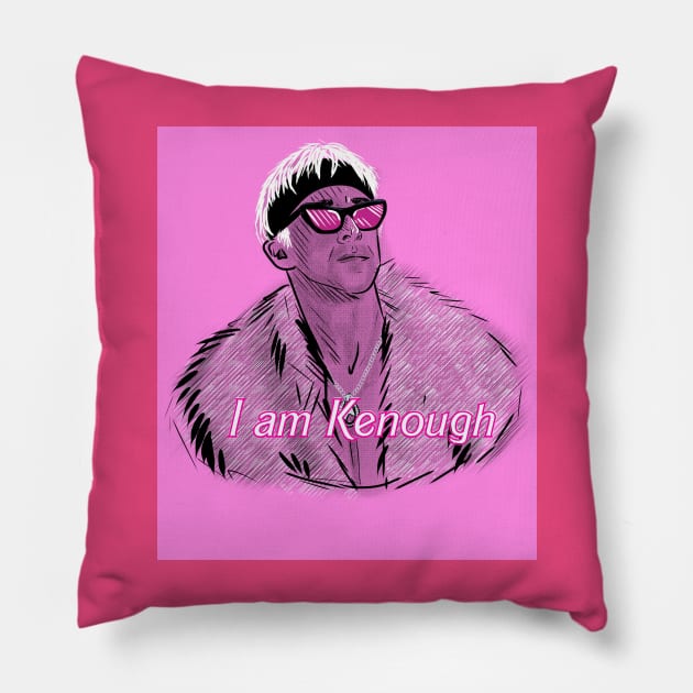 I am Kenough Pillow by POPCULT