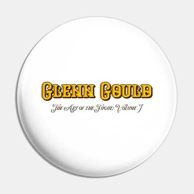 Glenn Gould The Art of the Fugue: Volume I Pin by Delix_shop