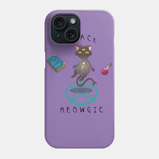 Black Meowgic Phone Case