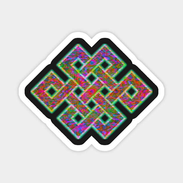 Endless Knot Magnet by indusdreaming