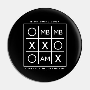 MBMBAM Tic Tac Toe Pin