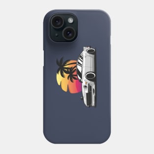 White 280z Sunset Palms Phone Case