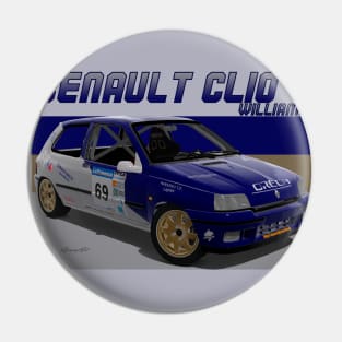 Renault Clio Williams Pin