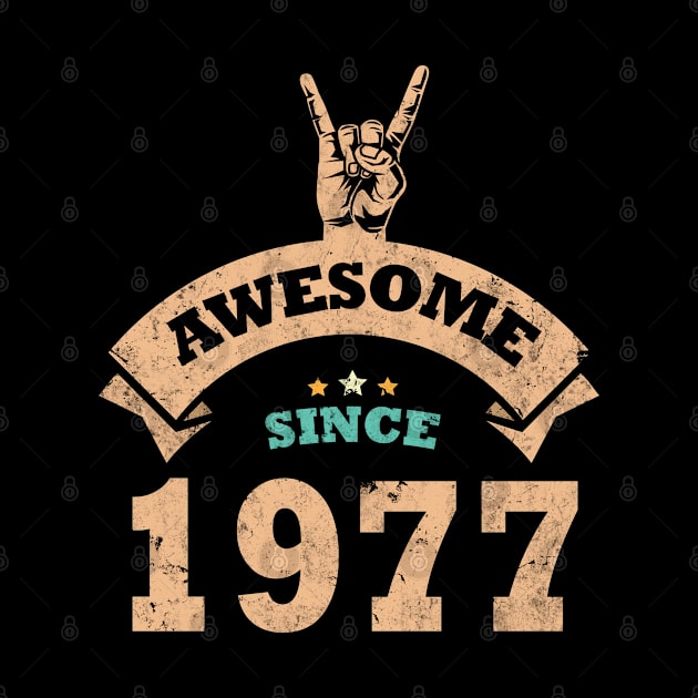 Awesome Since 1977 by Rebrand