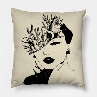 Coral Thoughts Pillow