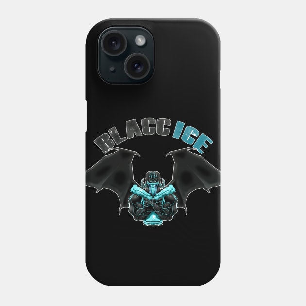 Blacc Ice (Cross Arms) Phone Case by The Melanites