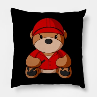 Jockey Teddy Bear Pillow