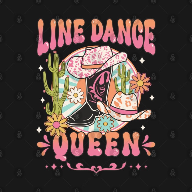 Line Dancing Line Dance Queen Country Dance Cowgirl by FloraLi