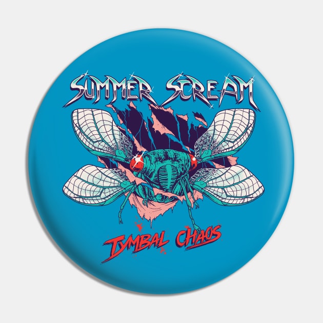 Summer Scream Pin by Hillary White Rabbit